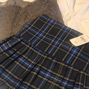 School girl set lace set with brand new skirt NWT